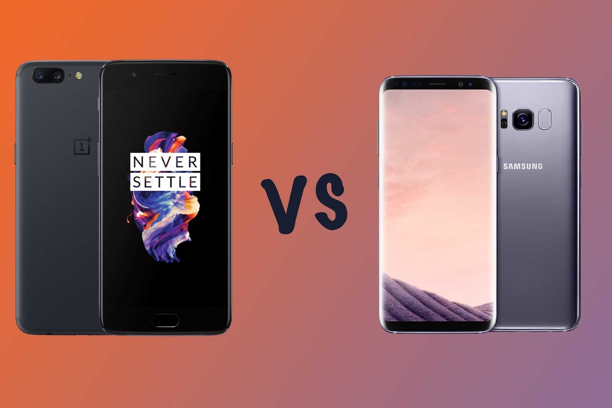 Samsung Galaxy S8 doi dau OnePlus 5 Ai moi la Ong Vua Cua Android hinh 1