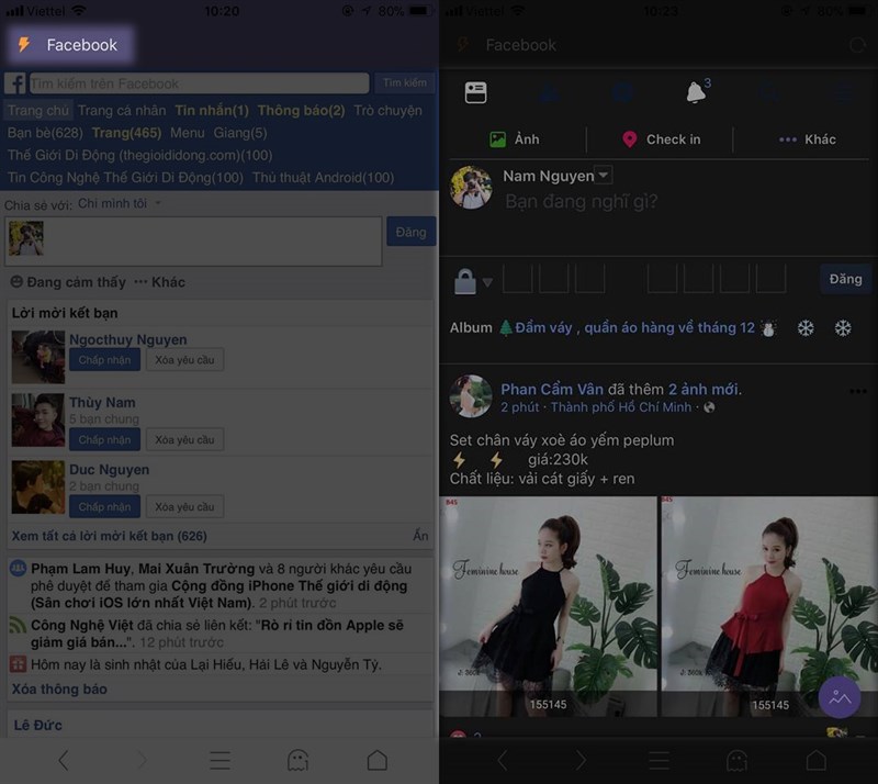 meo su dung facebook khong can phai dat messenger anh 4