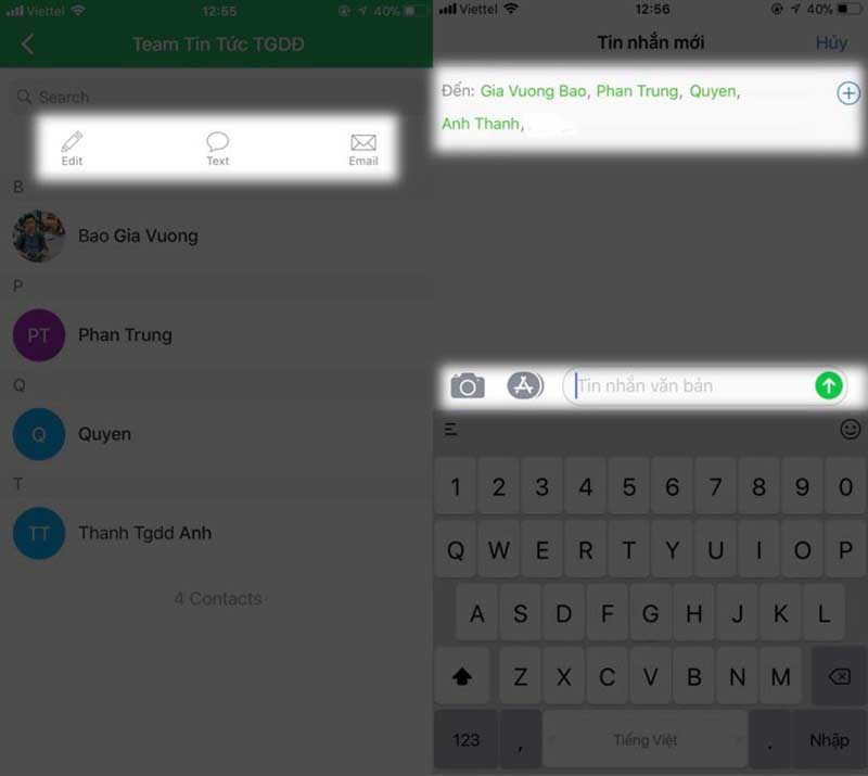 thu thuat giui dong loat tin nhan sms hoac email cho nhieu nguoi tren iphone hinh anh 3