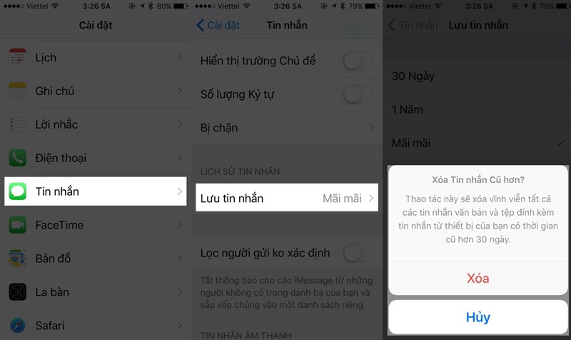 top nhung cach cai thien bo nho iphone dung luong bo nho thap hinh anh 5