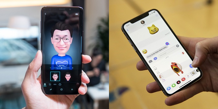 so sanh nhanh giua ar emoji samsung galaxy s9 va animoji iphone x hinh anh 4