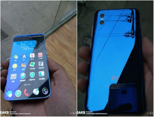 xiaomi mi 7 se co thiet ke giong iphone x hinh anh 2