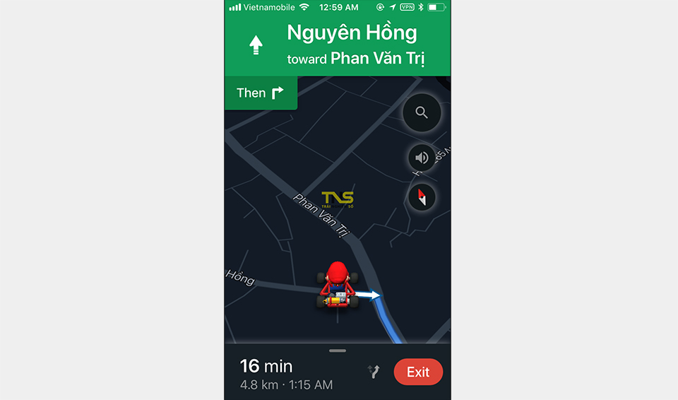 cach dem bieu tuong mario ngo nghinh len google maps hinh anh 4