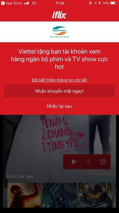 cach xem phim mien phi den 6 thang tren iflix hinh anh 2