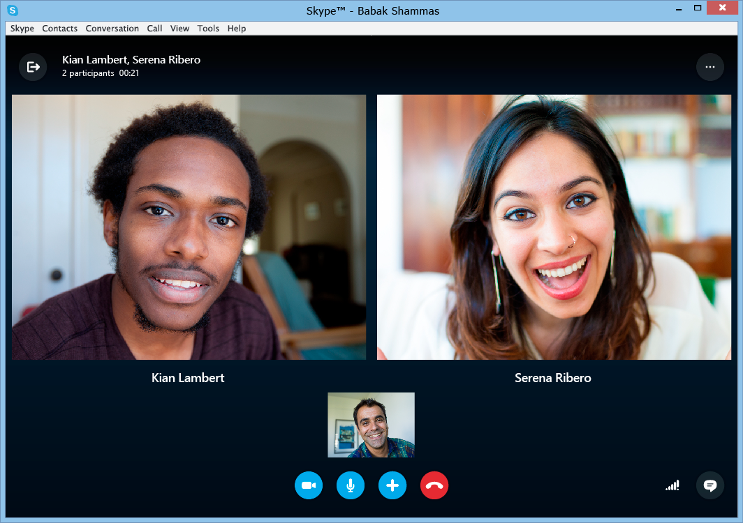 skype cap nhat ban moi danh cho dien thoai