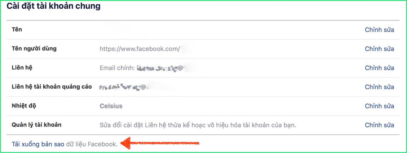 cach tai du liey facebook ve may tinh hinh anh 2