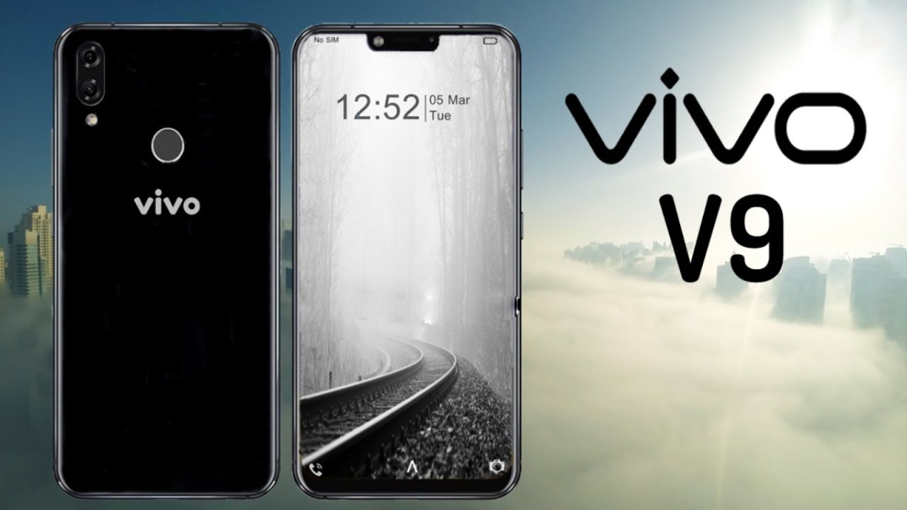 Thiết kế sang trọng của Vivo V9 vivo v9 co thiet ke gan giong iphone x
