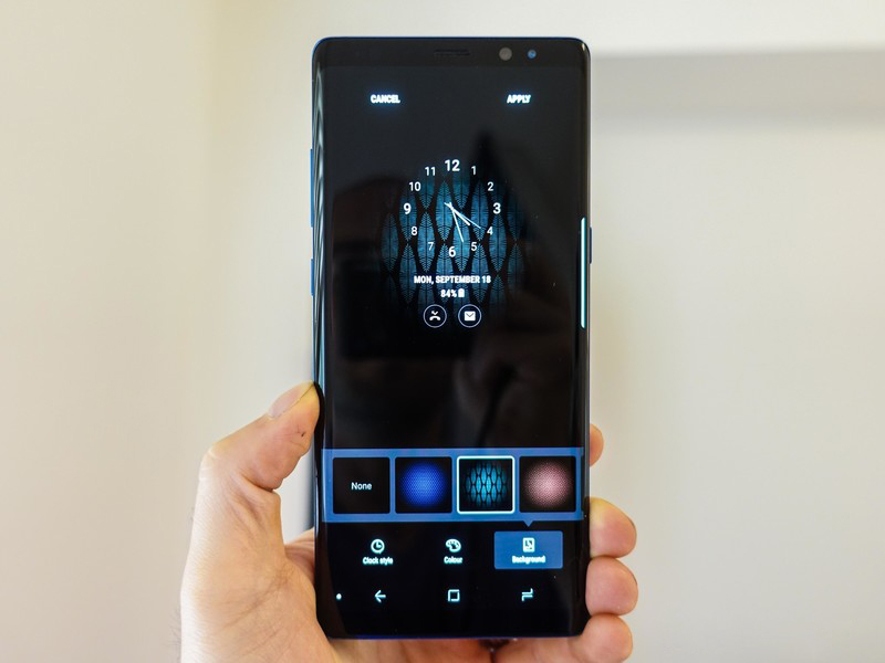 galaxy note 8 aod 1