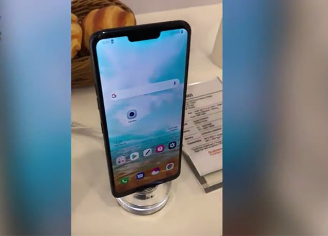 LG G7 có thông số kỹ thuật khá ấn tượng LG G7- Những thông tin mới về cấu hình và thiết kế