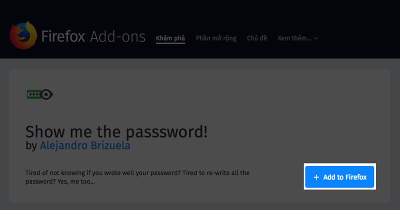 Cách xem lại mật khẩu đã lưu trên Firefox bước 1 cach xem lai mat khau da luu tren facebook hinh anh 3