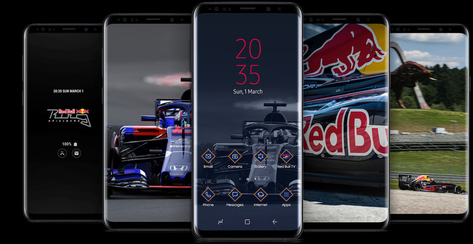 Galaxy S9 Red Bull Ring Edition galaxy s9 ra mat phien ban danh cho cac giai dua cong thuc 1