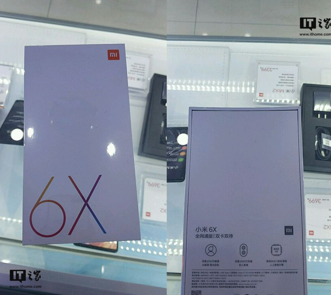 thong tin moi ve xiaomi mi 6x