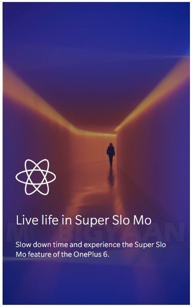 OnePlus 6 noi bat với tinh nang  Super Slow Motion