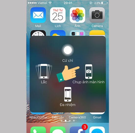 meo chup hinh man hinh tren iphone nhanh chong hinh 3