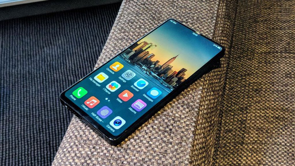 ro ri hinh anh samrtphone khong vien man hinh cua vivo