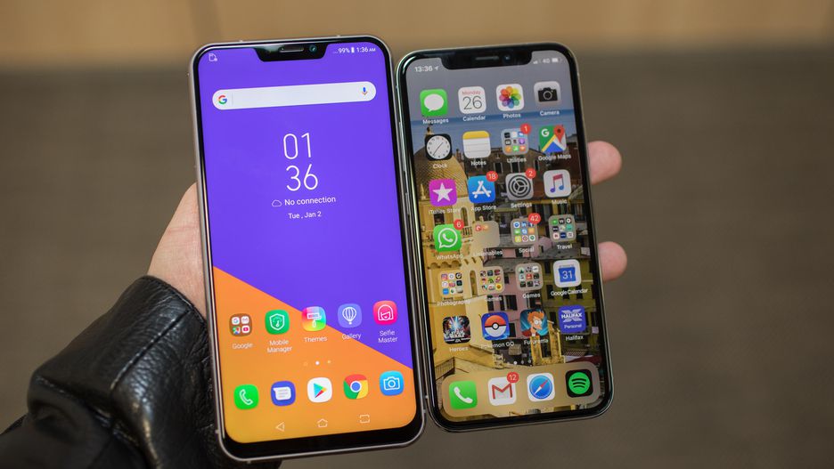 zenphone 5 - iphone x thu nho danh cho thi truong tam trung