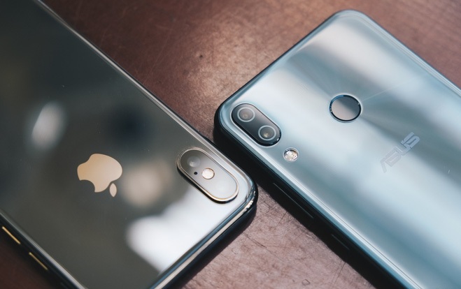 zenphone 5 - iphone x thu nho danh cho thi truong tam trung