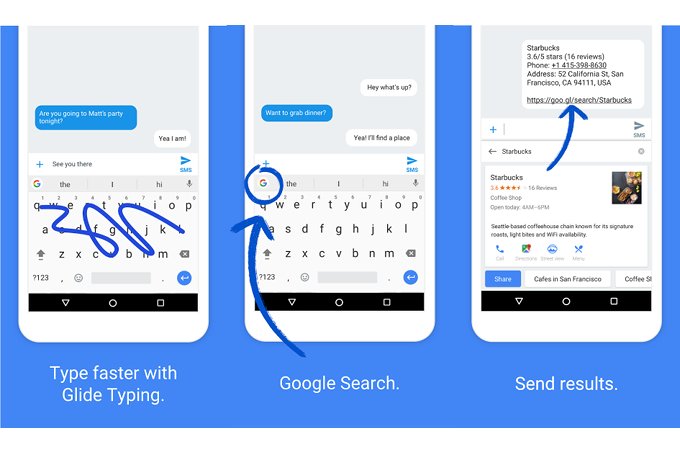 google cap nhat ban phim gboard co the tao gif va nhieu tinh nang khac