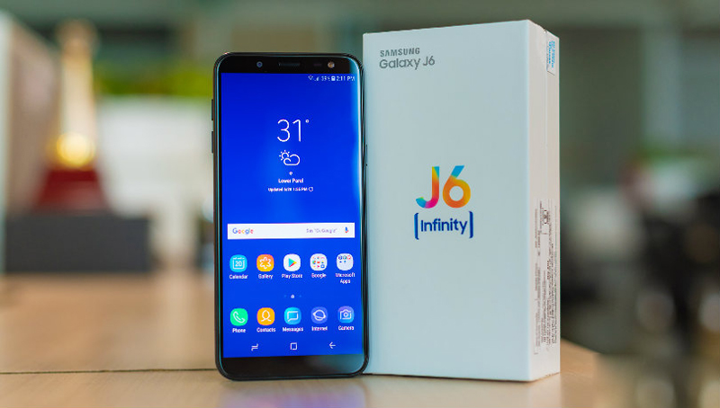 samsung galaxy j6 chinh thuc len ke tai viet nam tu ngay 1/6