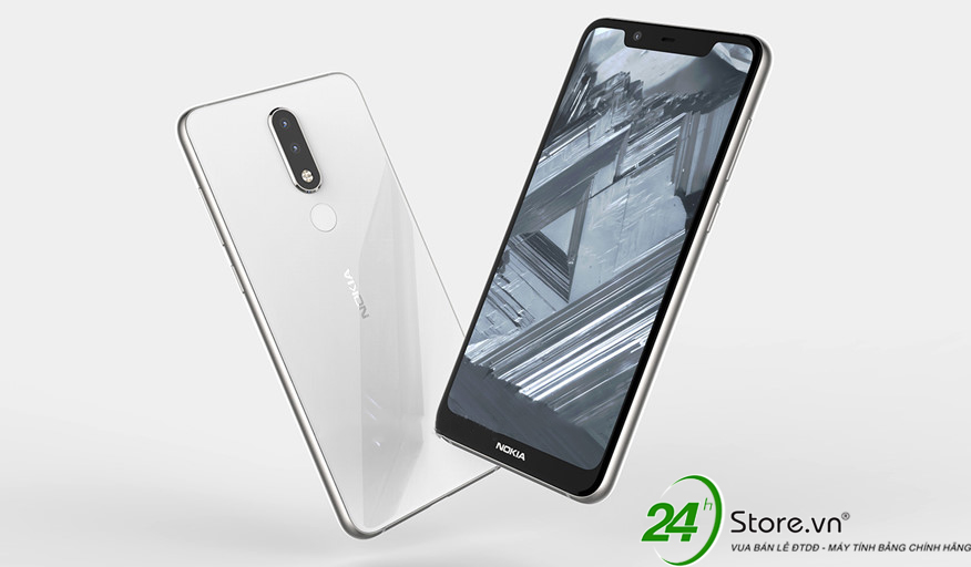 Nokia 5.1 Plus lộ diện, màn hình tai thỏ hao hao iPhone X - Ảnh 1.