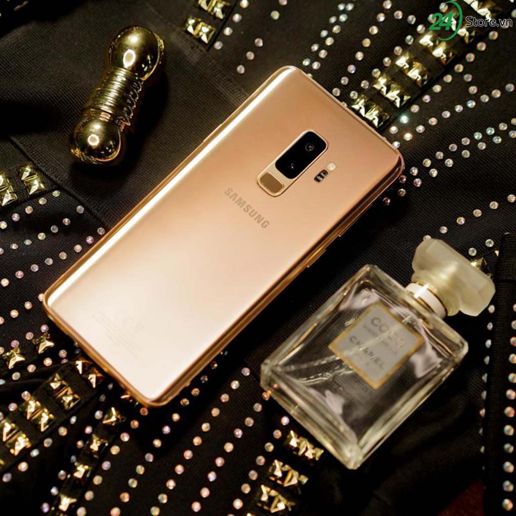 chiem nguong samsung galaxy s9 plus phien ban vang hoang kim: dep, tinh te, sang trong 7