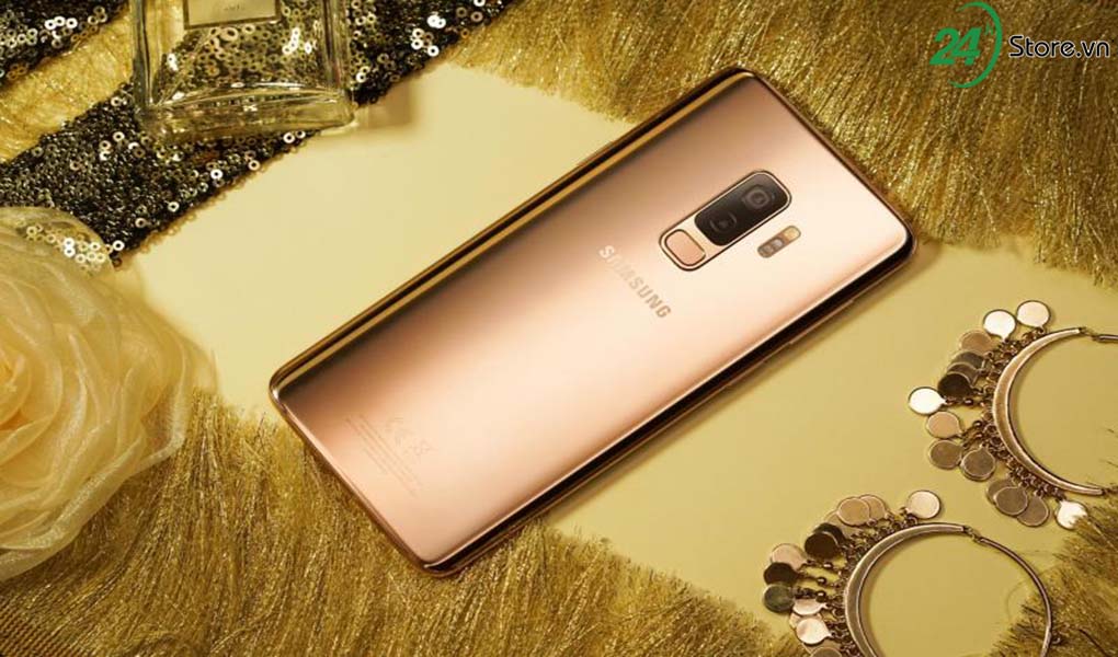 chiem nguong samsung galaxy s9 plus phien ban vang hoang kim: dep, tinh te, sang trong 8