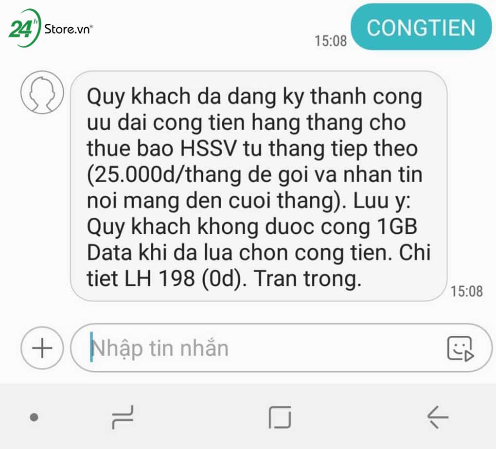 Viettel cho phép các thuê bao sinh viên lựa chọn ưu đãi cộng data hoặc cộng tiền viettel cho phep cac thue bao sinh vien lua chon uu dai cong data hoac cong tien anh 2
