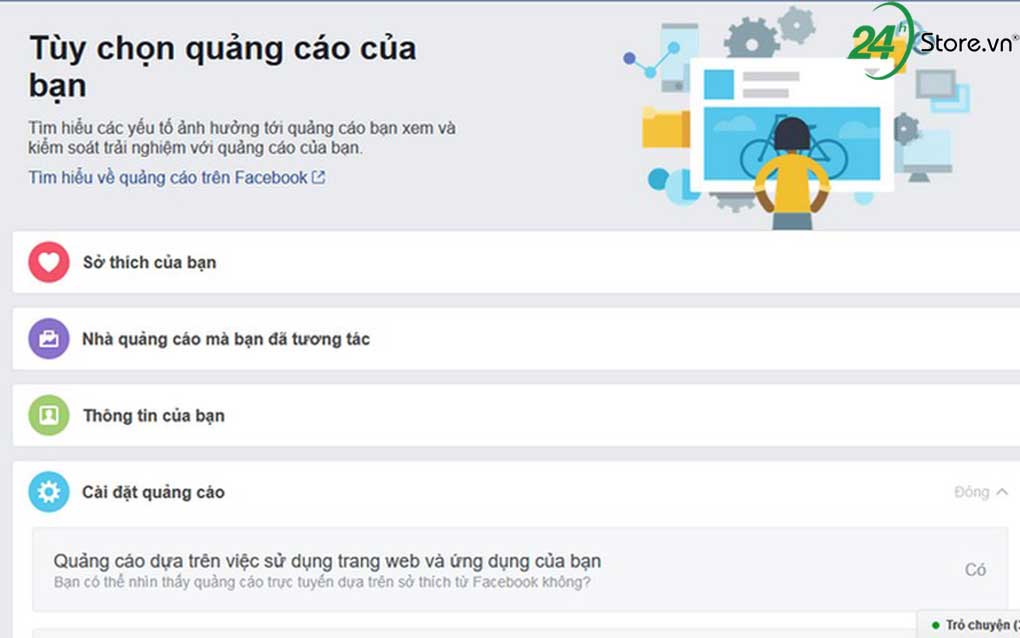 xoa quang cao gay phien tren facebook anh 1