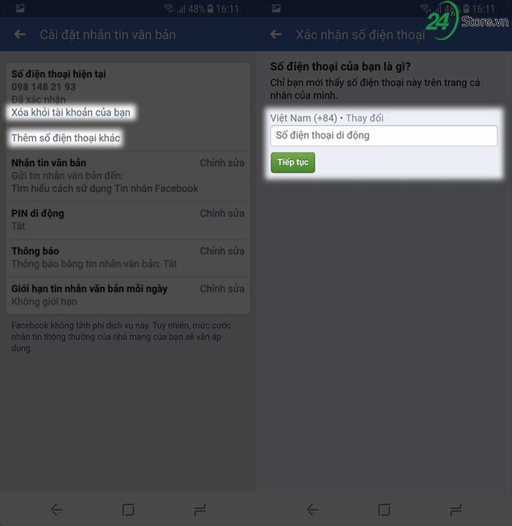ban co the se mat tai khoan mang xa hoi sau khi doi sim 11 so thanh 10 so anh 2
