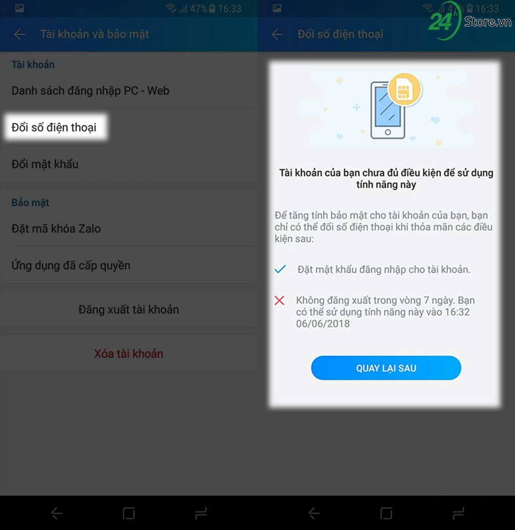 ban co the se mat tai khoan mang xa hoi sau khi doi sim 11 so thanh 10 so anh 4
