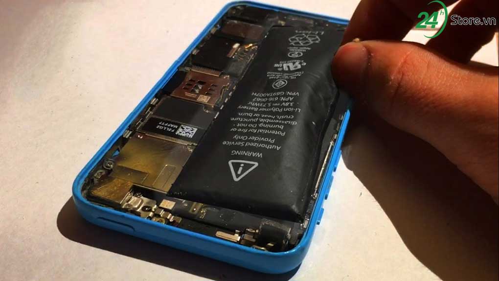 pin iphone bị phồng