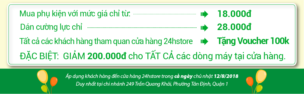 tung bung 24hstore 3 tuoi - gia khong tuong 1 ngay duy nhat