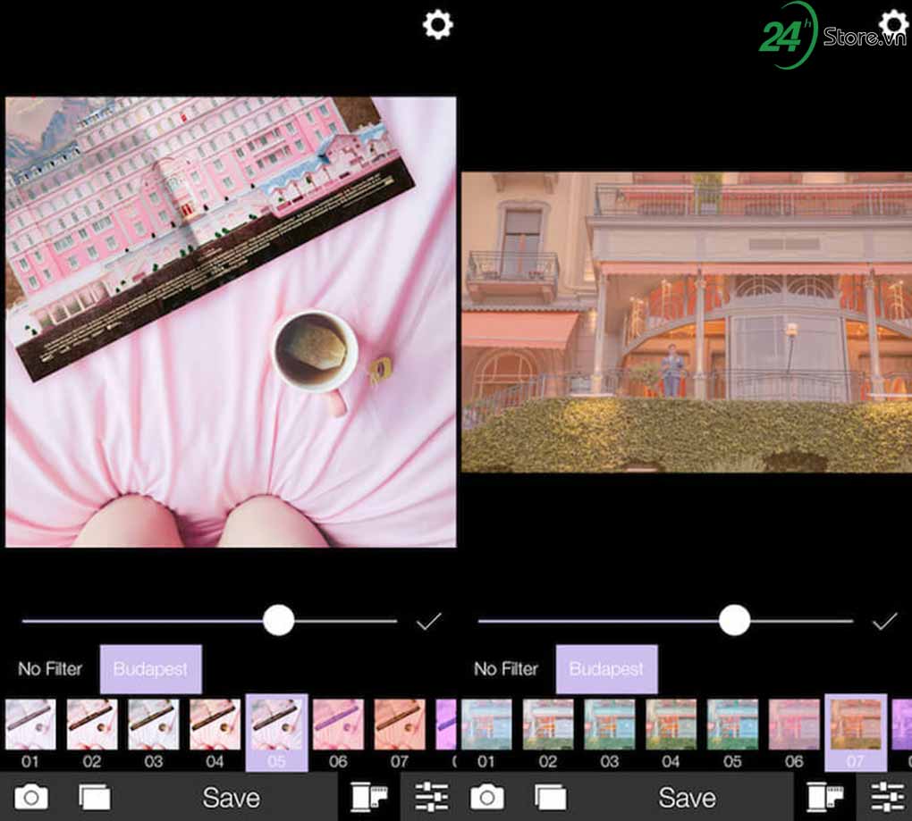Analog Film 5 app chinh mau film dep lung linh 1