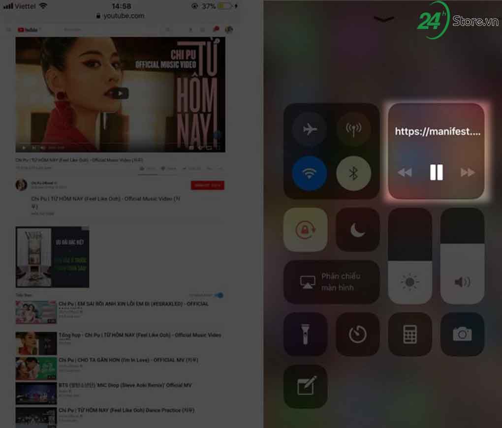 nghe nhac youtube khi tat man tren iphone anh 3