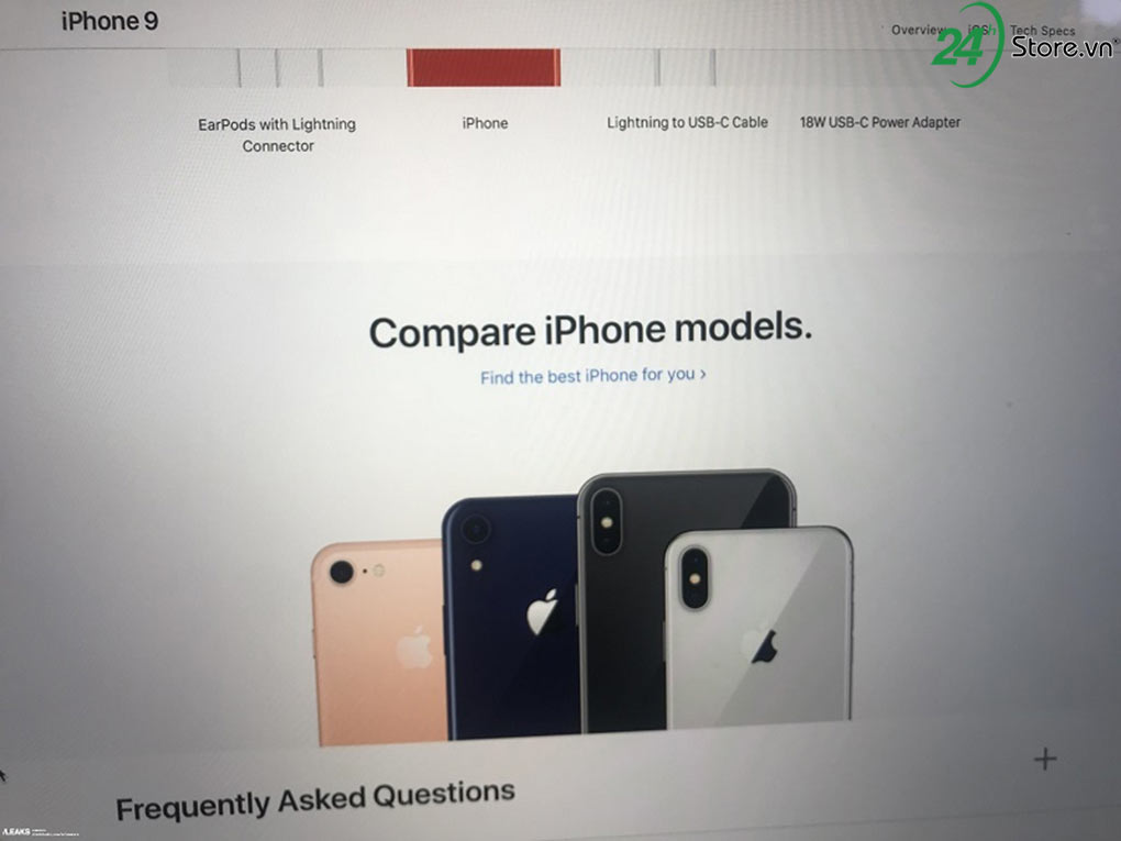 iphone 9 chinh thuc len ke tren trang web ban hang cua apple 2