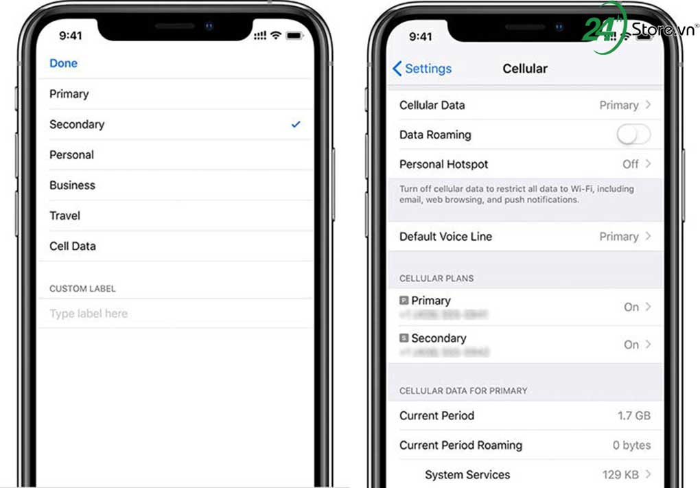 Hướng dẫn sử dụng 2 SIM vật lý cực đơn giản trên iPhone XS Max huong dan su dung 2sim vat ly cuc don gian