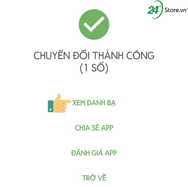 Đã có ứng dụng chuyển danh bạ 11 số thành 10 số tự động chuyen danh ba 11 so thanh 10 so cuc don gian