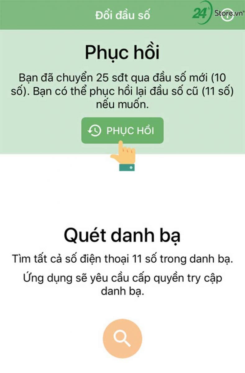 Đã có ứng dụng chuyển danh bạ 11 số thành 10 số tự động chuyen danh ba 11 so thanh 10 so cuc don gian