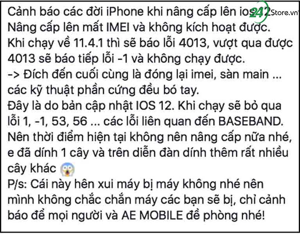 cap nhat ios 12 iphone hoa cuc gach