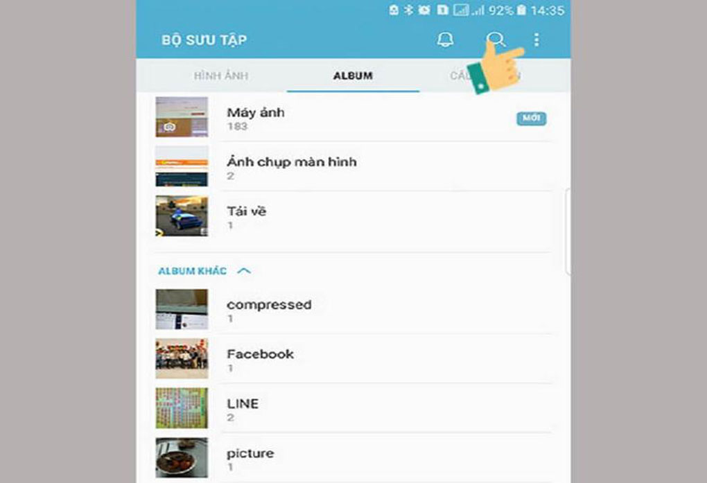 cach khoi phuc anh da xoa tren Samsung