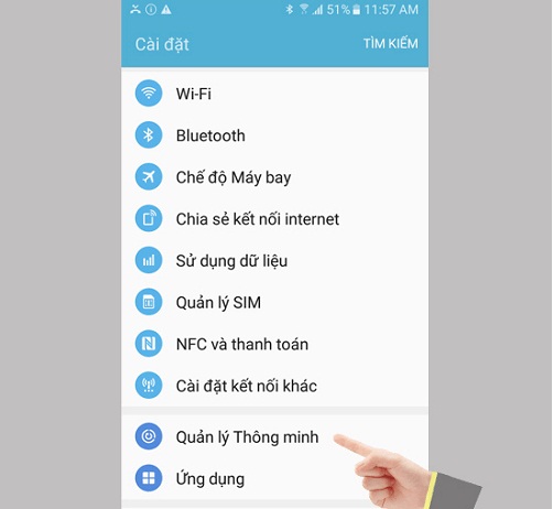 quan ly thong minh samsung hien dai
