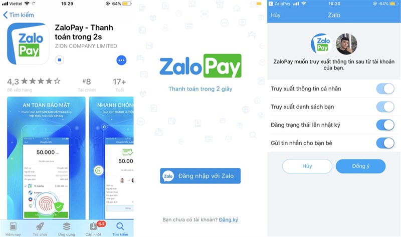 huong dan cai va lien ket the ngan hang vao zalopay nhanh chong hinh 1