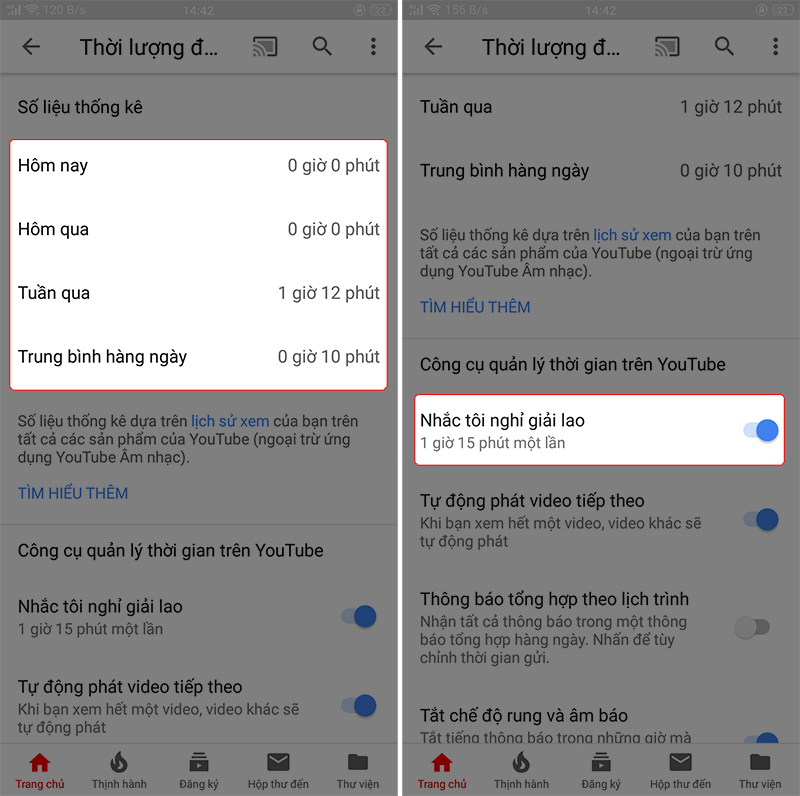 meo giup ban kiem soat quy thoi gian su dung youtube mot ngay