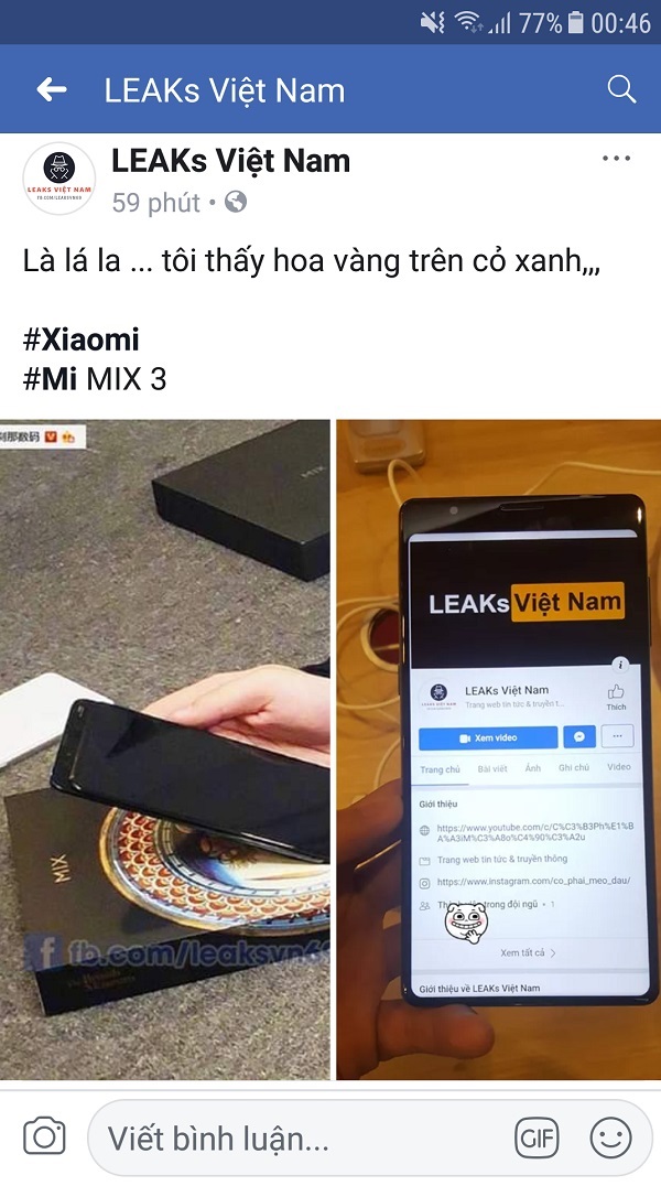 mi mix 3