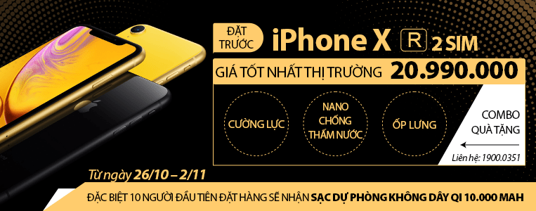 dat truoc iphone xr 