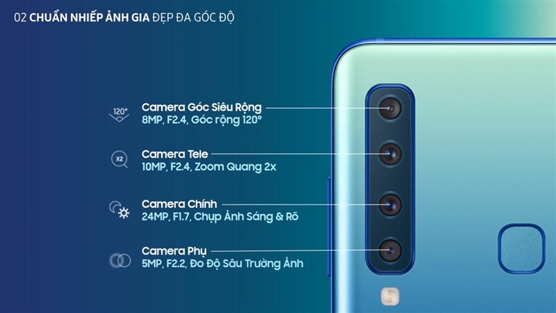 xuat hien clip training galaxy a9 (2018) truoc ngay len ke