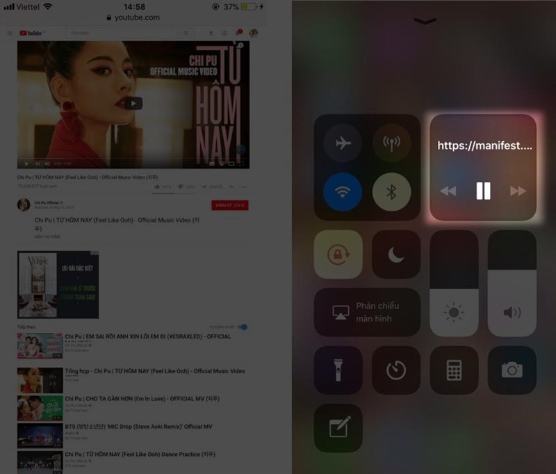 Nghe nhạc Youtube khi tắt màn hình điện thoại cực đơn giản tat man hinh youtube van nghe duoc nhac