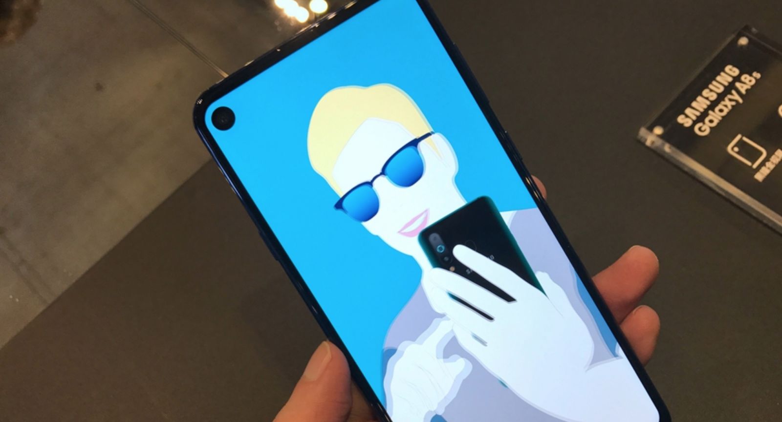 samsung galaxy a8s chinh thuc ra mat