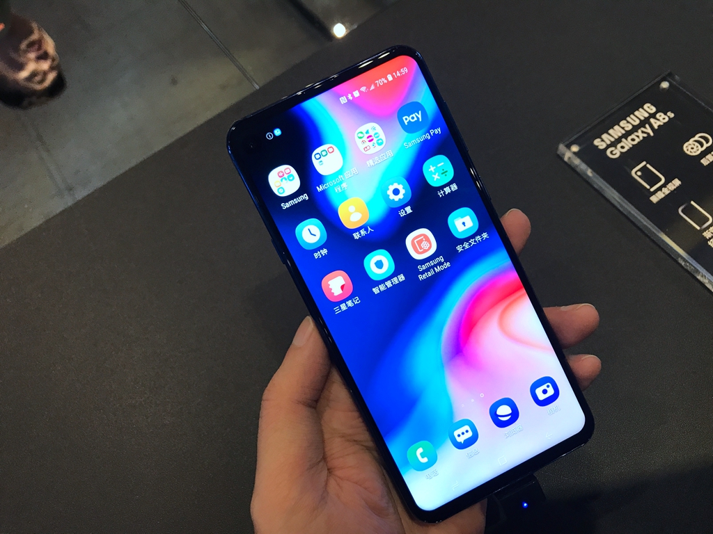 samsung galaxy a8s chinh thuc ra mat