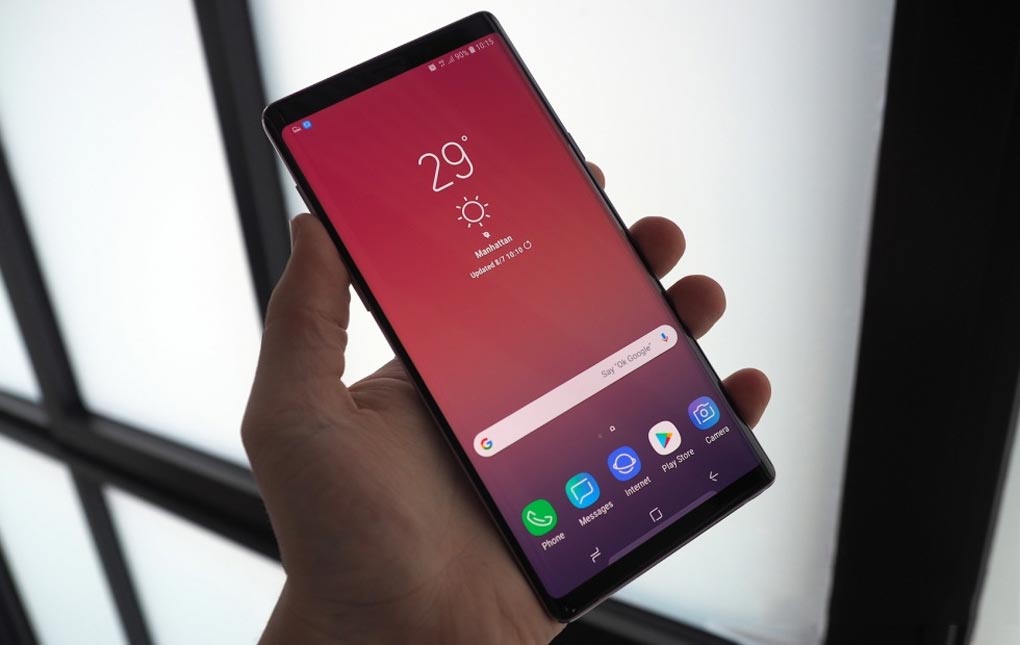 Galaxy Note 10 sở hữu màn hình khủng kích thước 6.75 inch galaxy note 10 man hinh khung nhat tu truoc den nay cua samsung